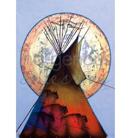 Thunder Lodge by Micqaela Jones Framed