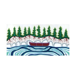 Ode to the Canoe by Patrick Hunter Framed