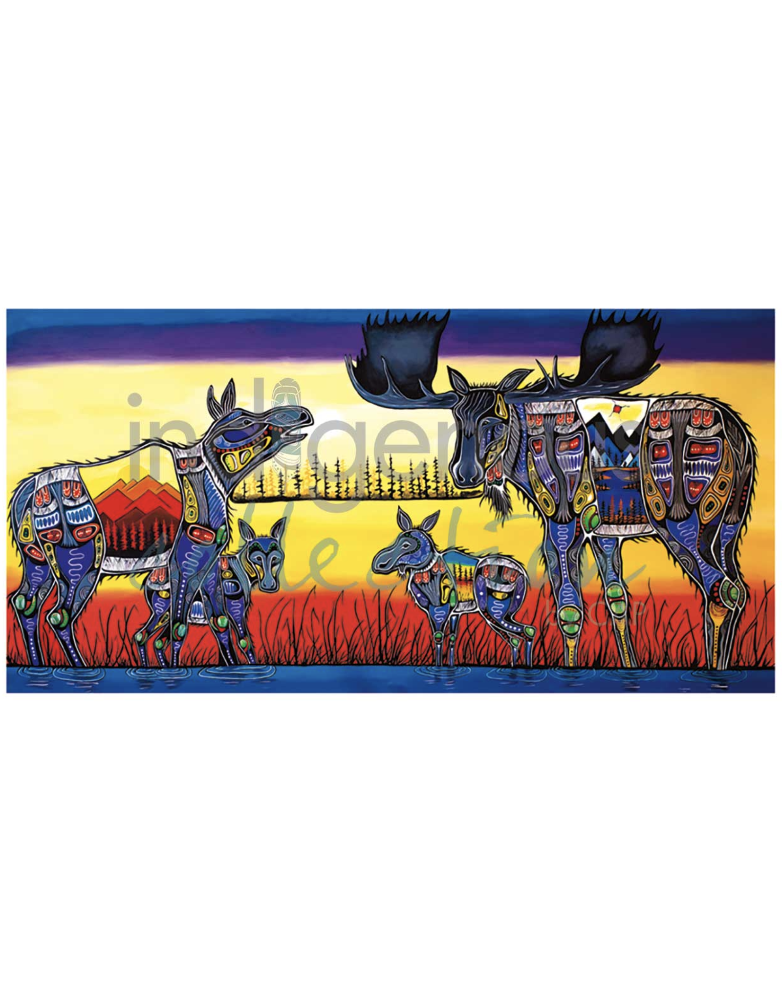 Family Strong  by Jessica Somers Framed