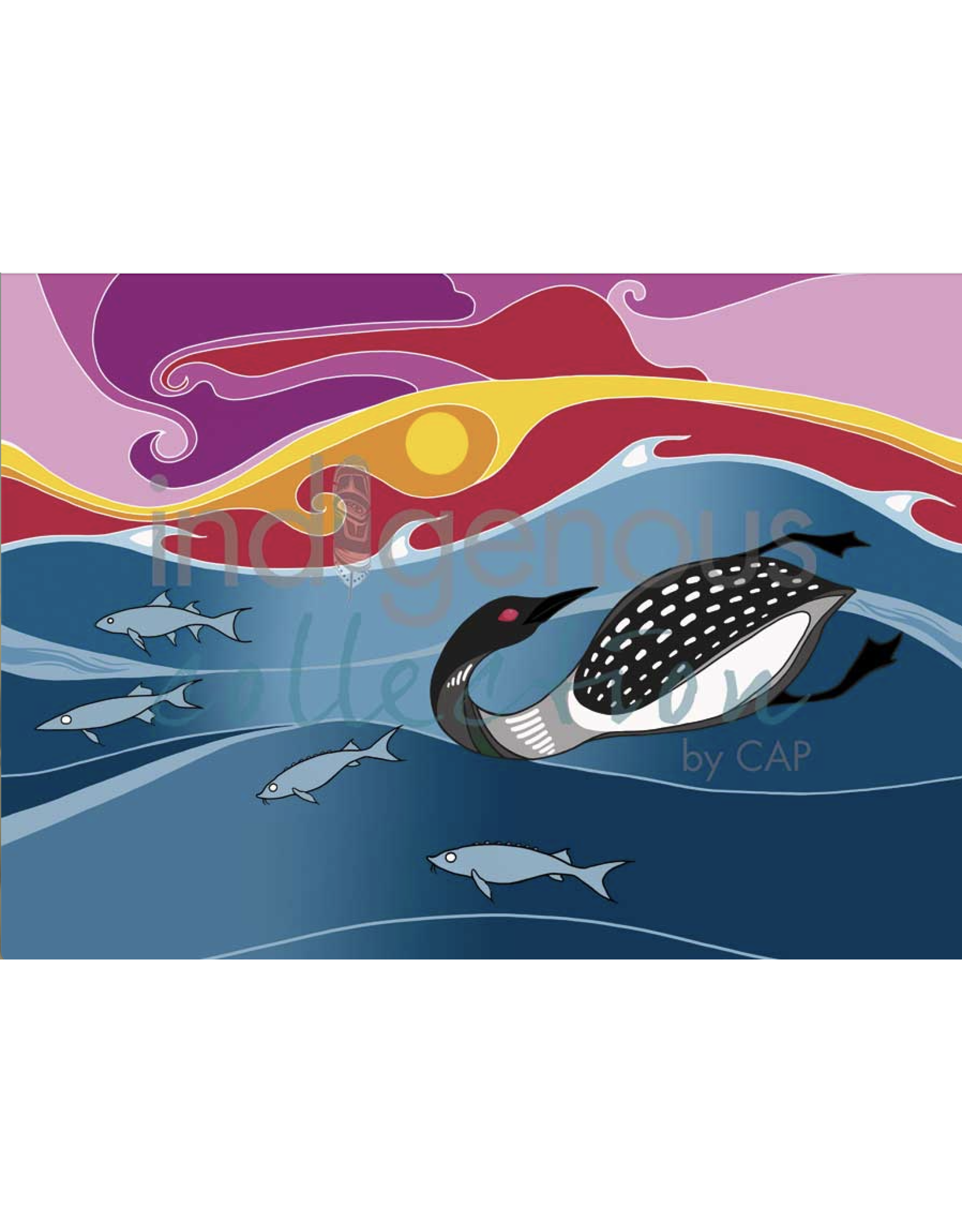 Coming Home  by Adrienne Assinewai Framed