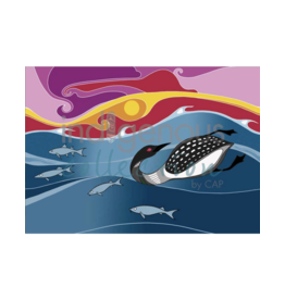 Coming Home by Adrienne Assinewai Framed