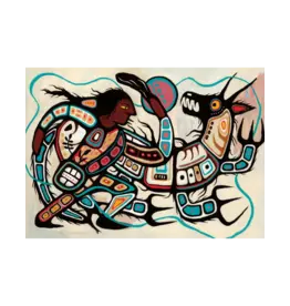 Waynaboozhoo and the Mishipishu par Joshua Pawis Steckley Encadré