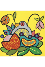 Flower Bed par Donne "The Strange" Langhorne Encadré