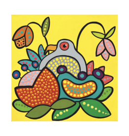 Flower Bed by Donne "The Strange" Langhorne Framed