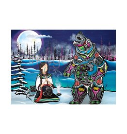 February Moon par Jessica Somers Encadré