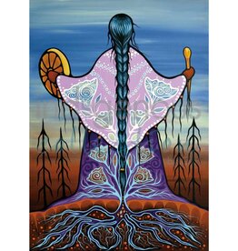 The Heartbeat of the Nation by Jackie Traverse Framed