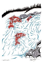 Up the Creek by Richard Shorty Framed