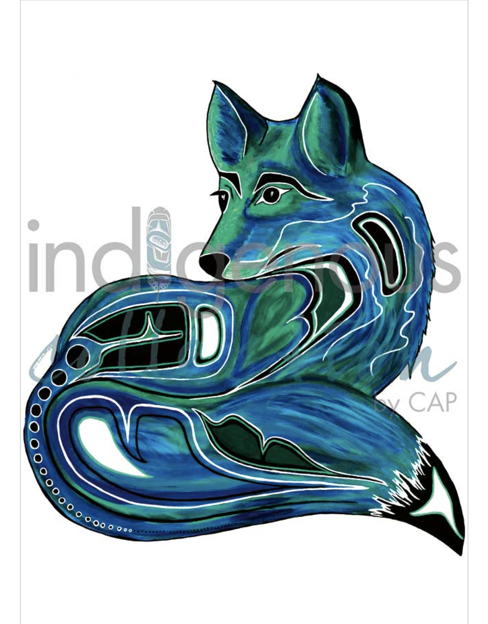 Fox by Diane Levesque Framed