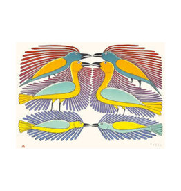 Mirrored Image by Kenojuak Ashevak Framed