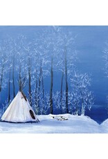 Early Snow par Jean Taylor Encadré