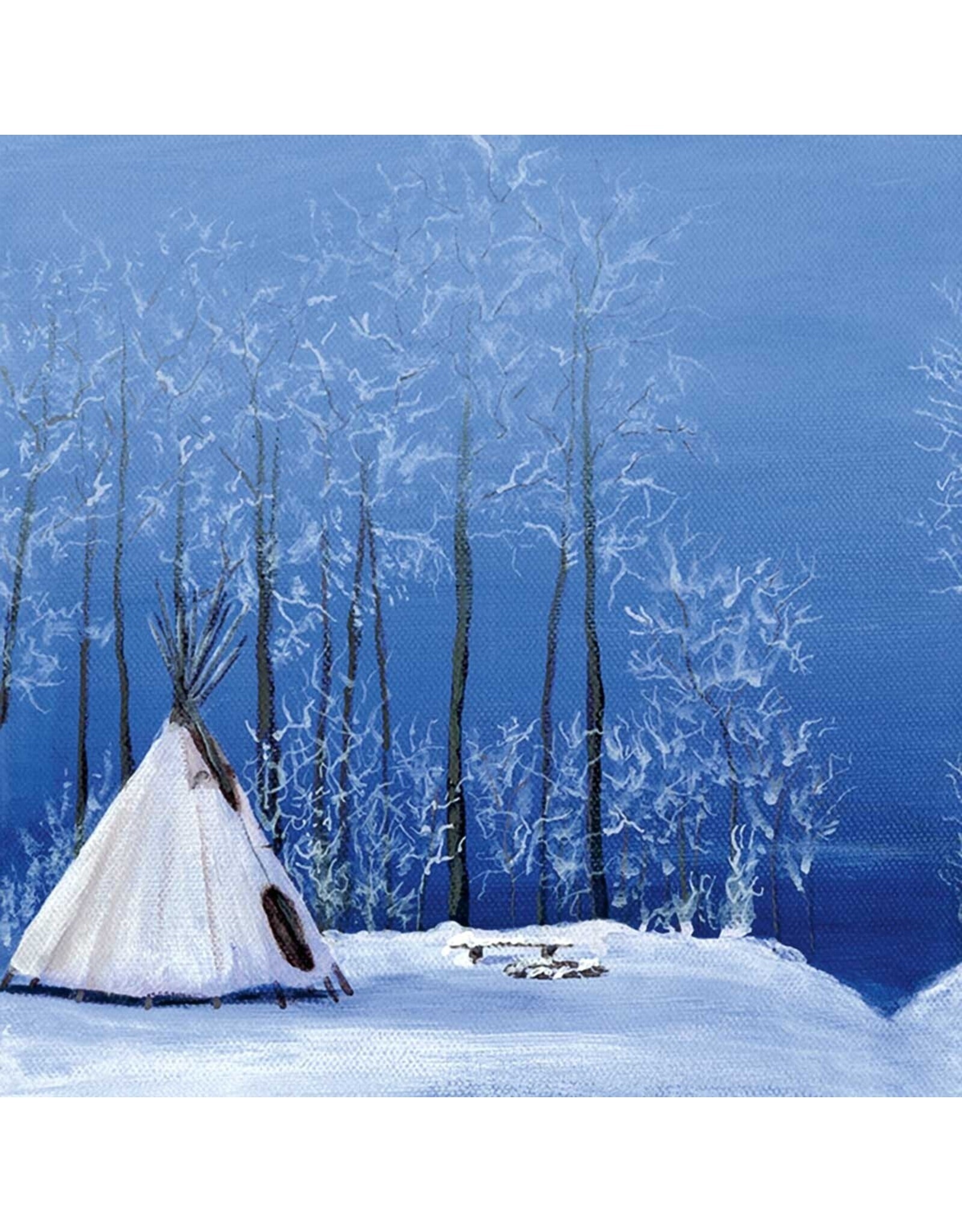 Early Snow par Jean Taylor Encadré