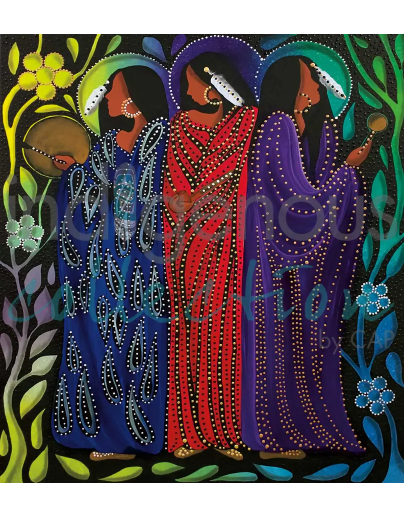 The Healers by Betty Albert Framed