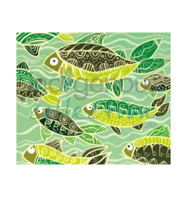 The Spring Spawning par Donne "The Strange" Langhorne Encadré