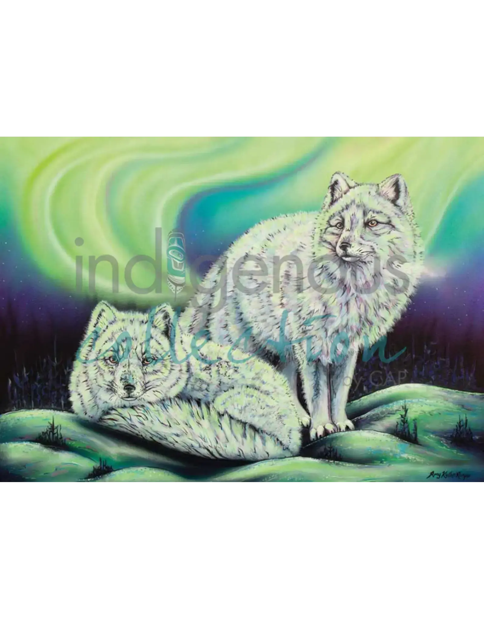 Aurora Glow par Amy Keller-Rempp Encadré