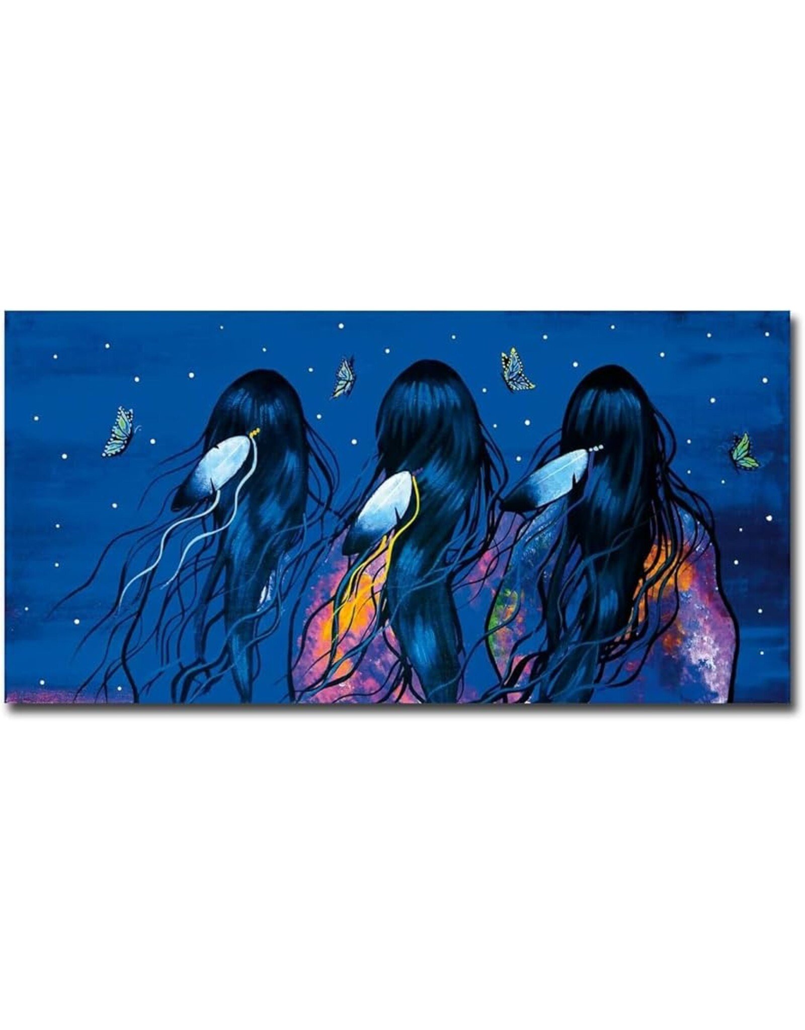 Three Sisters par Jackie Traverse Encadré