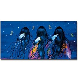 Three Sisters by Jackie Traverse Framed