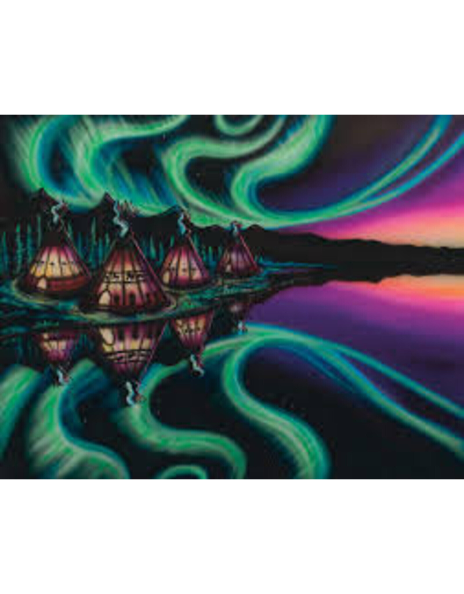 Sky Dance - Reflections par Amy Keller Rempp Encadré