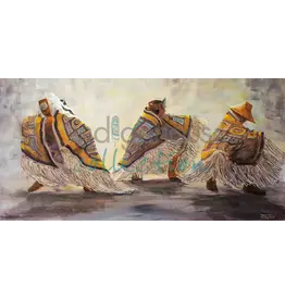 Dance Blankets by Jean Taylor Framed