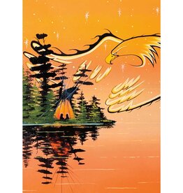 Eagle Protector by William Monague Framed