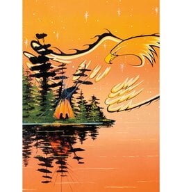 Eagle Protector par William Monague Encadré