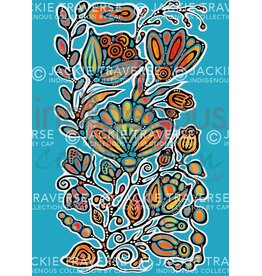 Ojibway Floral VIII par Jackie Traverse Encadré