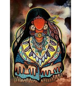 Thunderbird Woman par Jackie Traverse Encadré