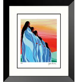 Cherish One Another by Jackie Traverse Framed Limited Edition