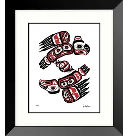 Battle For The Moon by Richard Shorty Framed Limited Edition