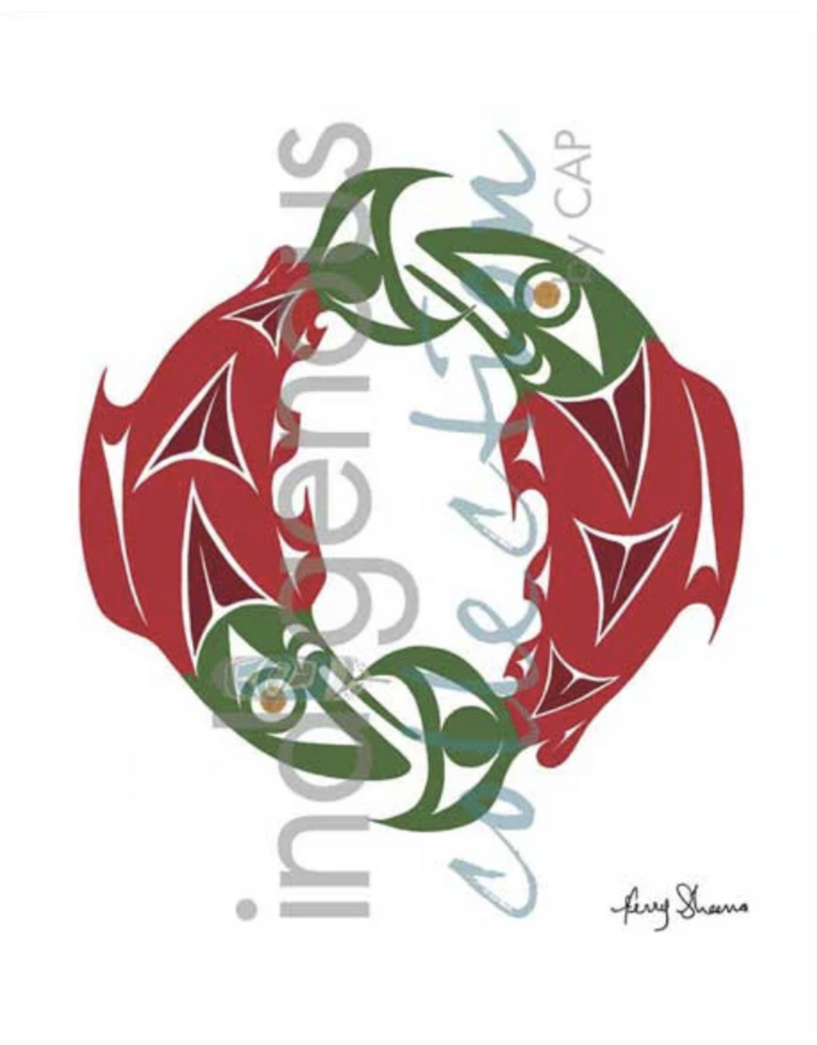 Salmon by Gerry Sheena Limited Edition