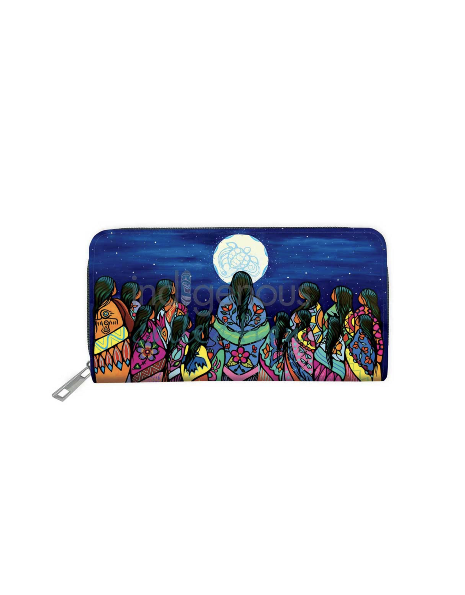 Portefeuille "Full Moon Ceremony" par Jackie Traverse - 20532WALLET
