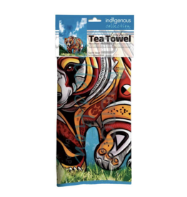 Tea Towel - Spirit Bear by Stephanie White