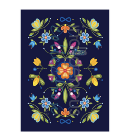 Tea Towel - Amethyst by Lisa Berry