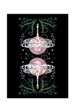 Torchon Imprimé - "Dragonfly" par Carmen Redunante (20709TEATOW)