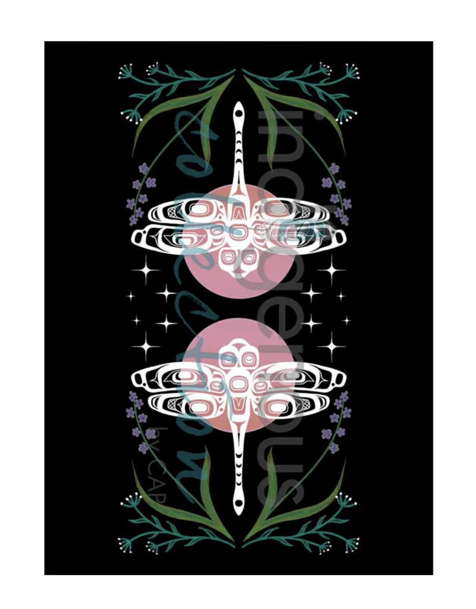 Tea Towel - Halip'isDragonfly by Carmen Redunante (20709TEATOW)