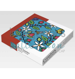 Ensemble de Sous-verres "Berry Garden" par Jeffrey Red George