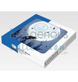 Raven Moon by Mark Preston Coasters Set