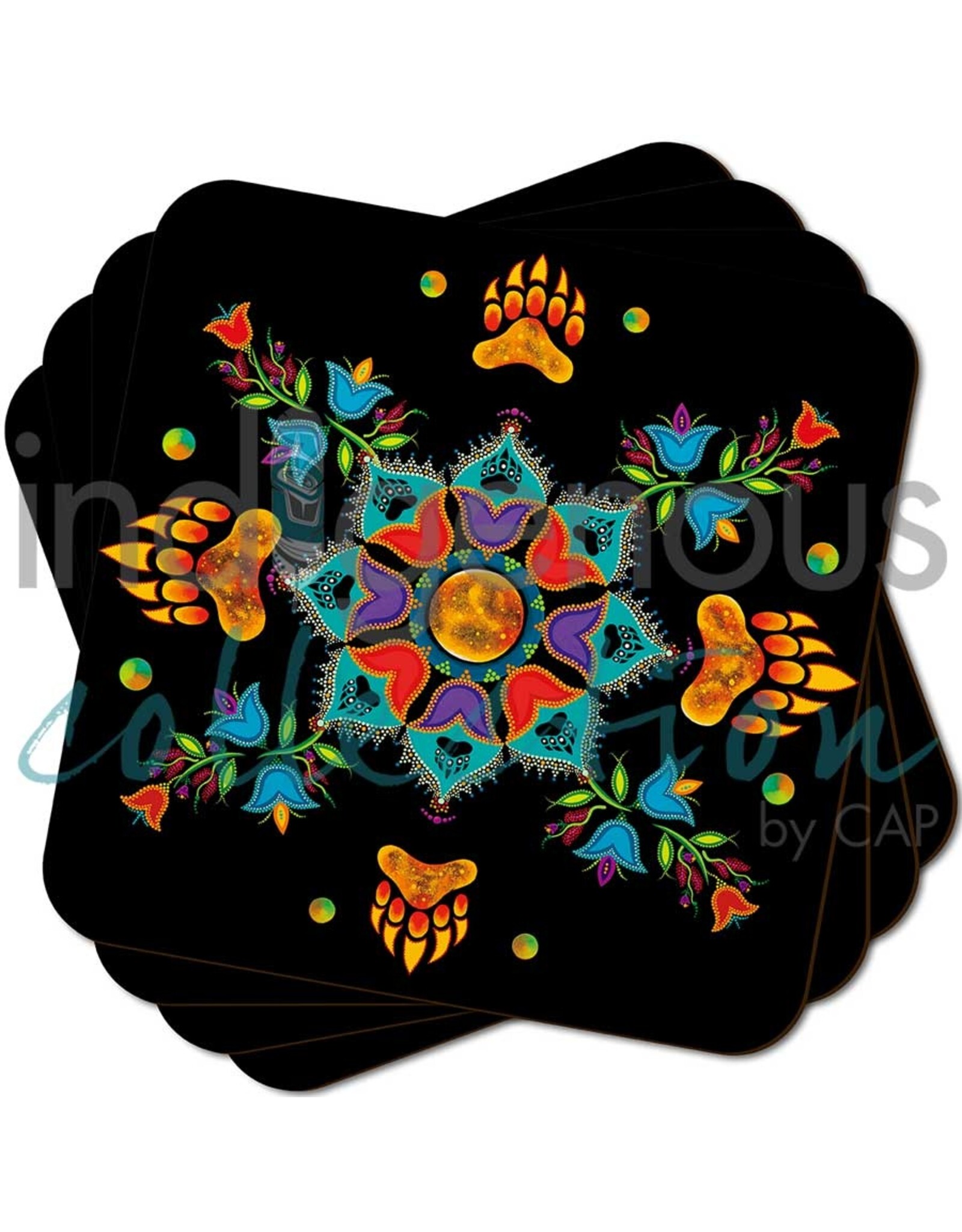 Ensemble de Sous-verres Revelation par Tracey Metallic (x4)