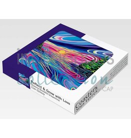 Reflect & Grow with Love by Shawna Boulette Grapentine Coasters Set