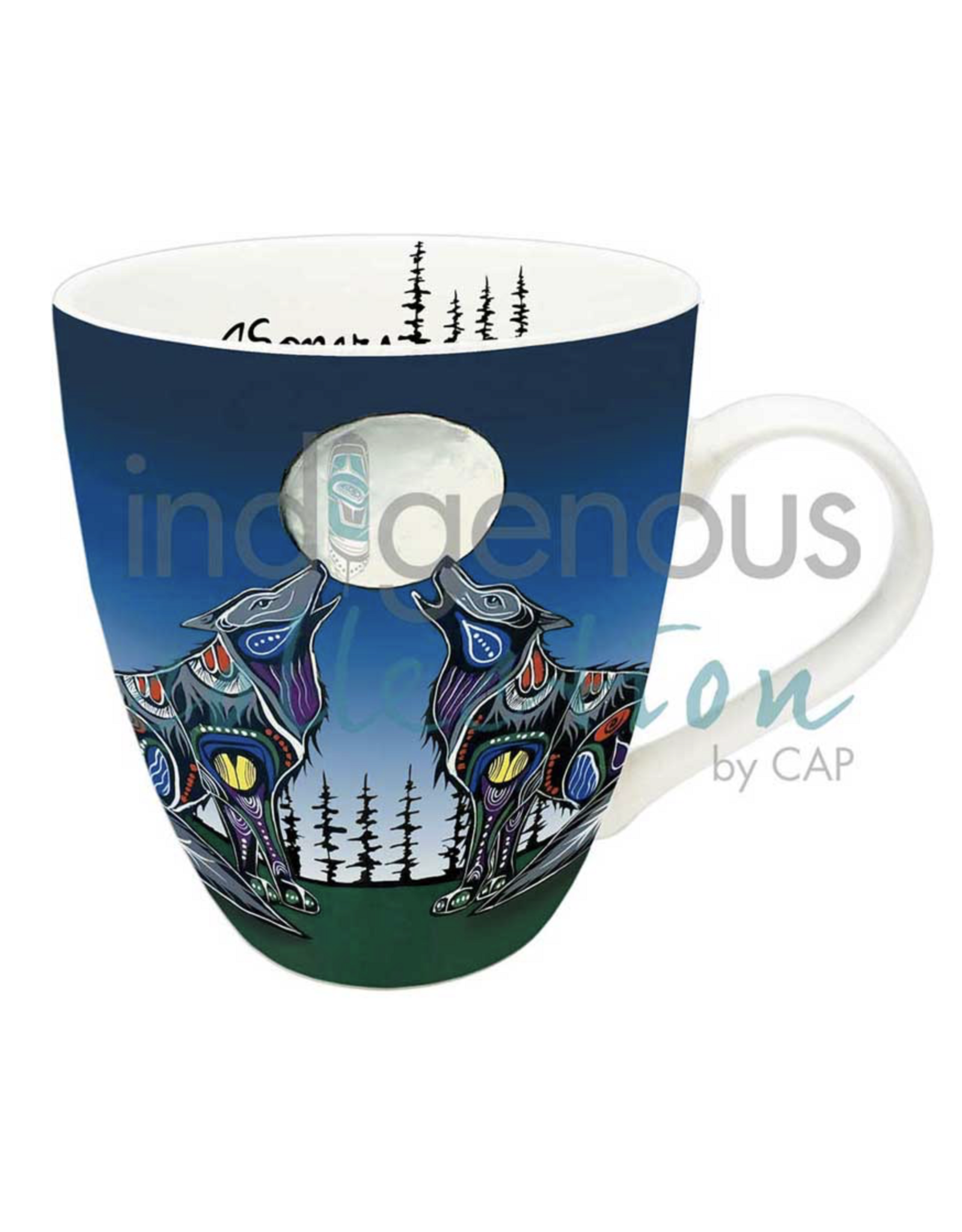 Howling Duo by Jessica Somers Mug - 20583MUGS