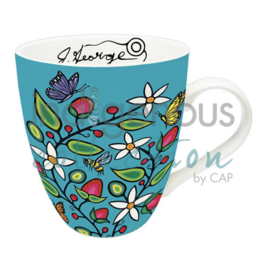Berry Garden by Jeffrey Red George Mug