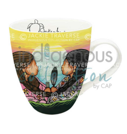 Sharing Knowledge by Jackie Traverse Mug