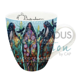 Three Sisters by Jackie Traverse Mug