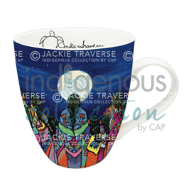 Full Moon Ceremony by Jackie Traverse Mug