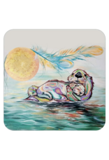 Otter Family by Carla Joseph Coasters Set (x4)