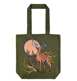Canvas Tote - Deer (Waawaashkeshi)