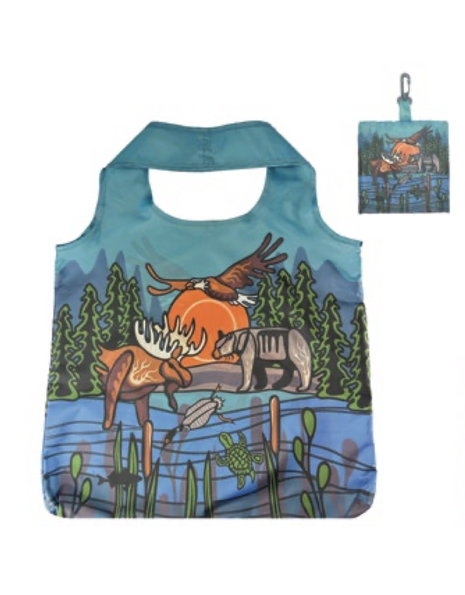 Folding Shopping Bag - All my Relatives (FBAG62)