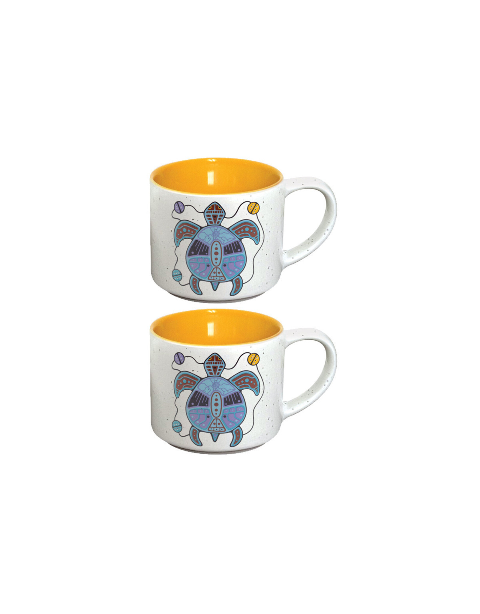 Ceramic Espresso Mugs (Turtle) - Set of 2 (CESMUGS18)