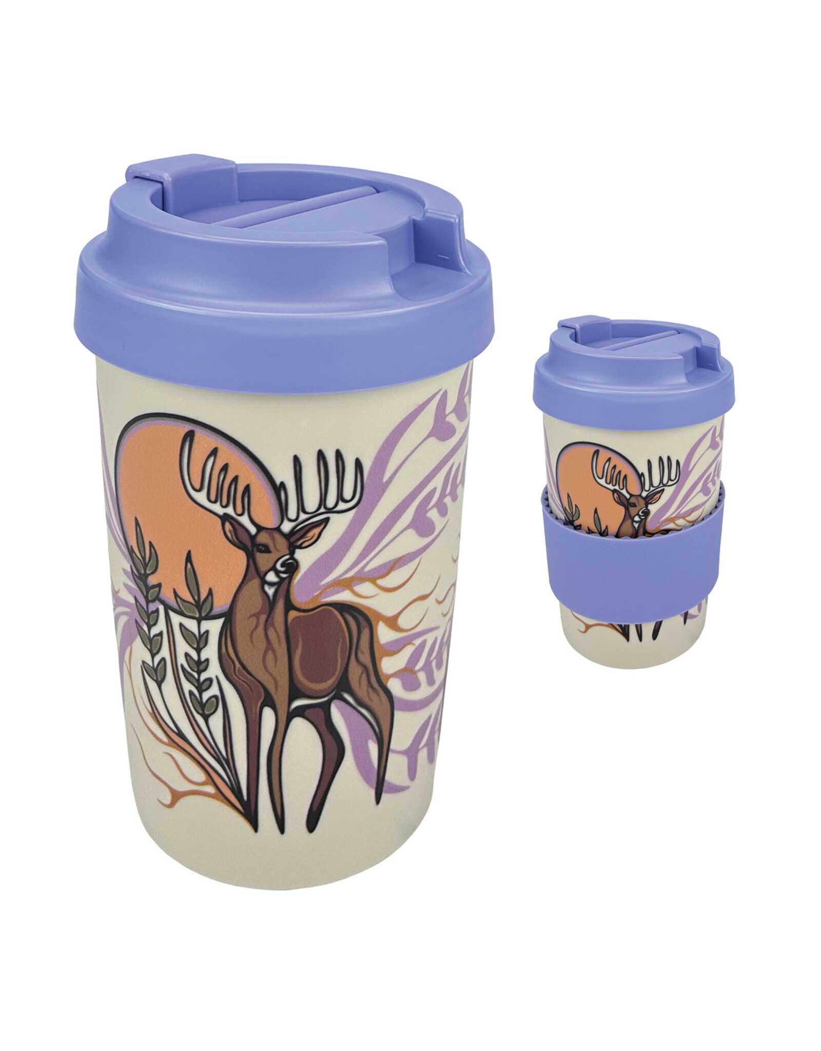 Tasse de Voyage Eco - "Deer" par Storm Angeconeb (ETM17)