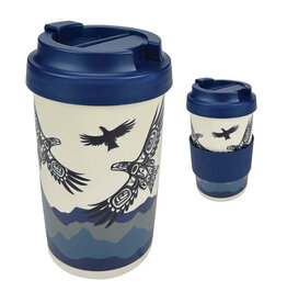 Tasse de Voyage Eco - "Soaring Eagle" par Corey Bulpitt