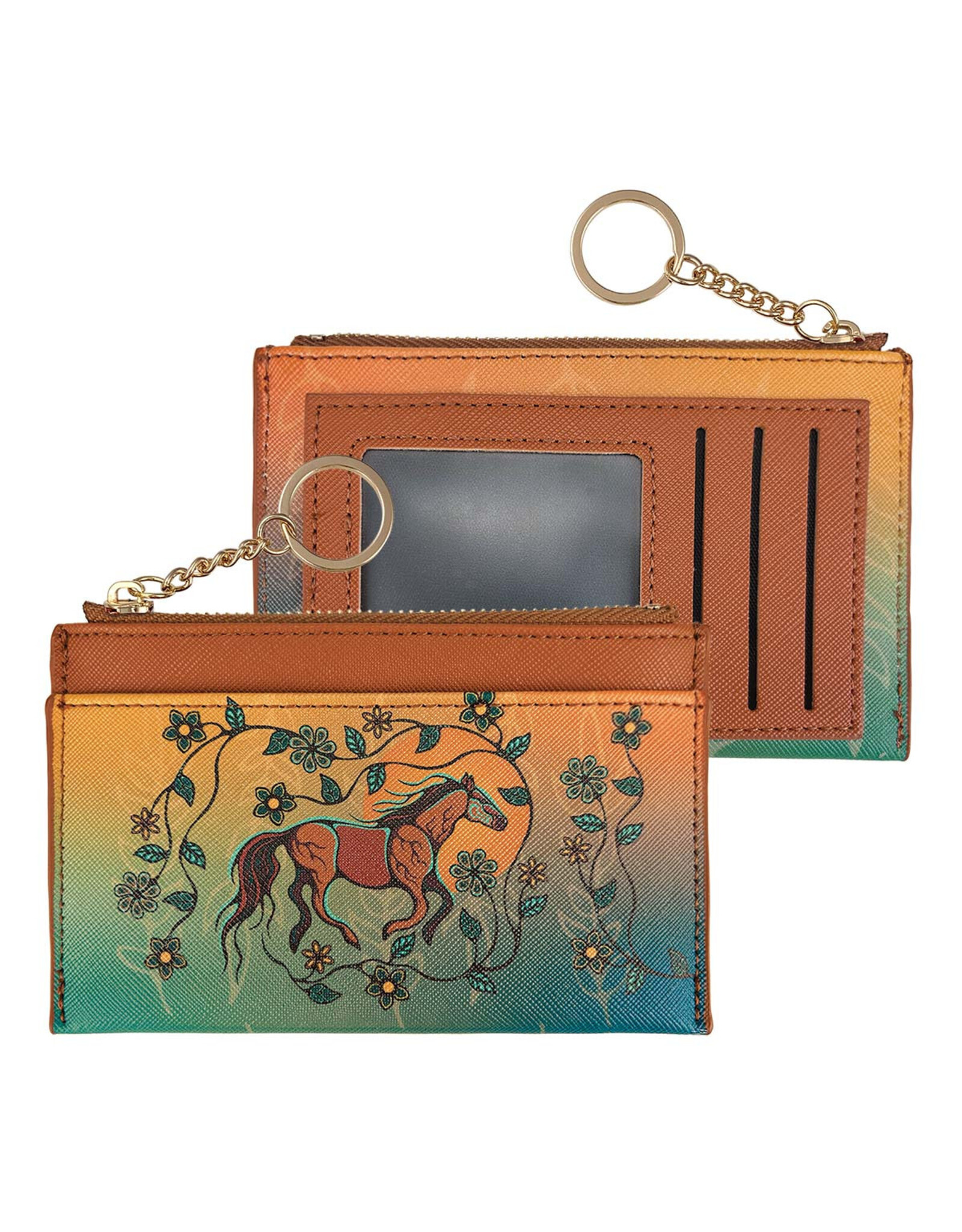 Portefeuille à Fermeture - "Horse" par Storm Angeconeb CARD28